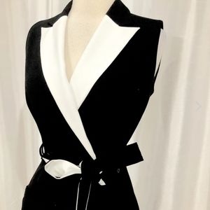 Calvin Klein Faux Wrap Dress